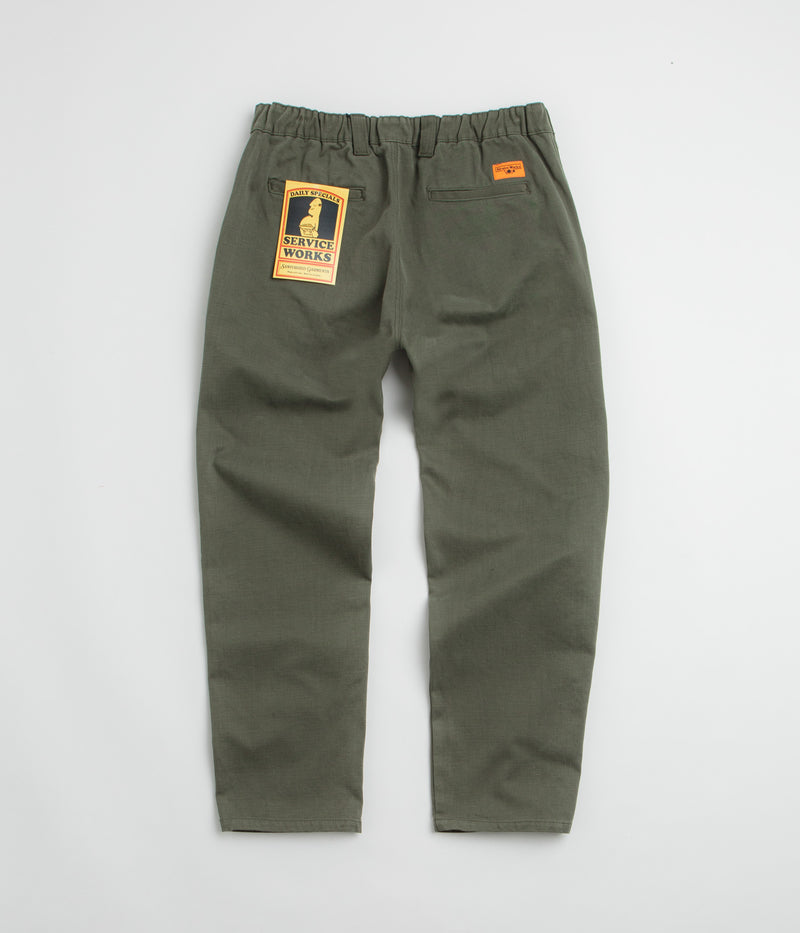 Service Works Moleskin Waiter Pants in Moss
