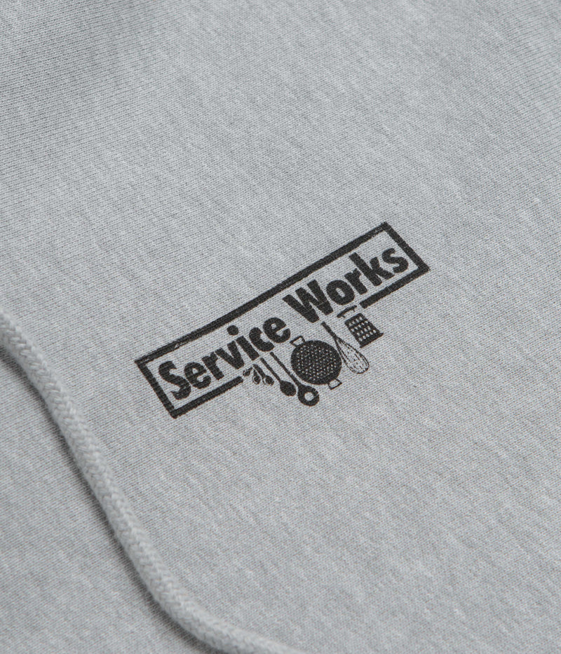 Service Works Trademark Hoodie in Heather Grey