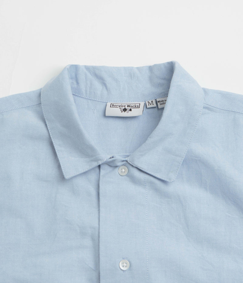 Service Works Waiter Shirt in Oxford Blue