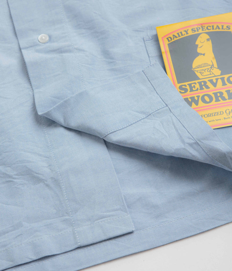 Service Works Waiter Shirt in Oxford Blue