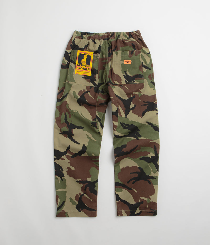 Service Works Woodland Chef Pants in Woodland