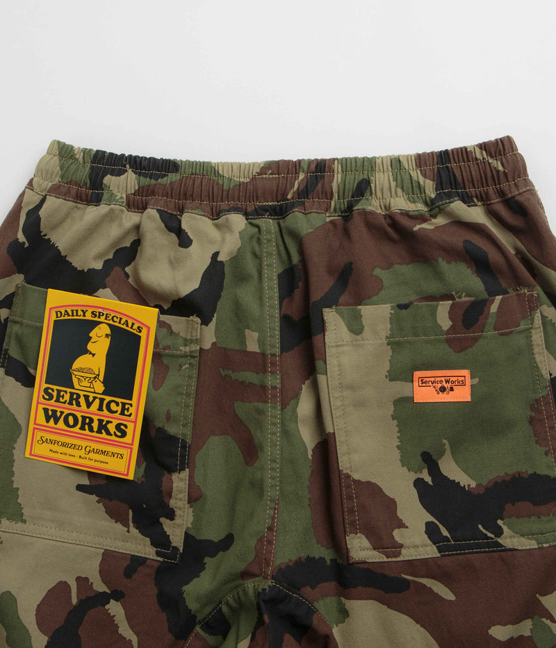 Service Works Woodland Chef Pants in Woodland