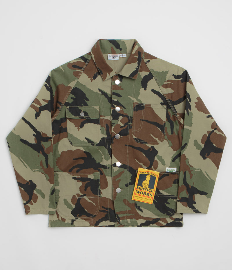 Service Works Woodland Coverall 2.0 Jacket in Woodland