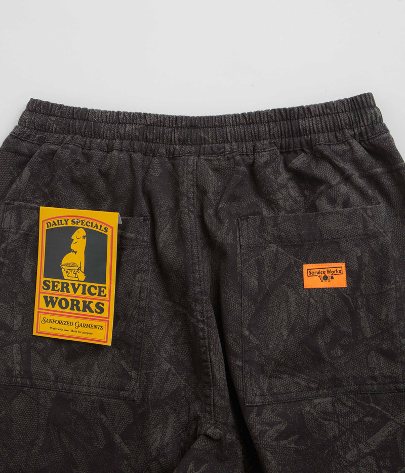 Service Works Xerox Camo Chef Pants in Mono