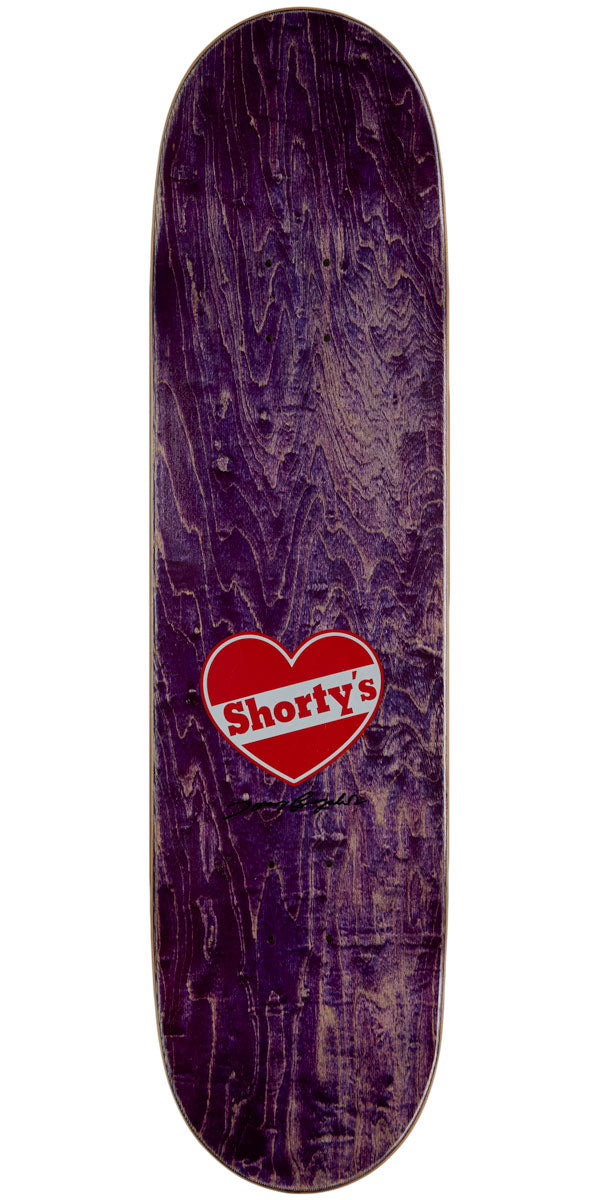 Shorty's Skate Block Skateboard Deck - Blue/Red - 8.25"
