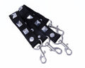 SA16 Silver Pyramid Stud Bondage Strap