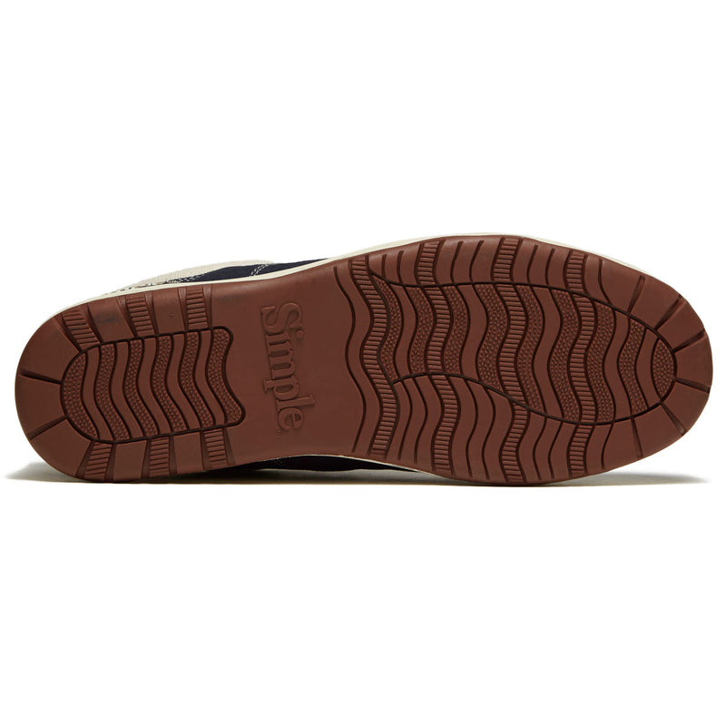 Simple OS Suede Shoes - Navy