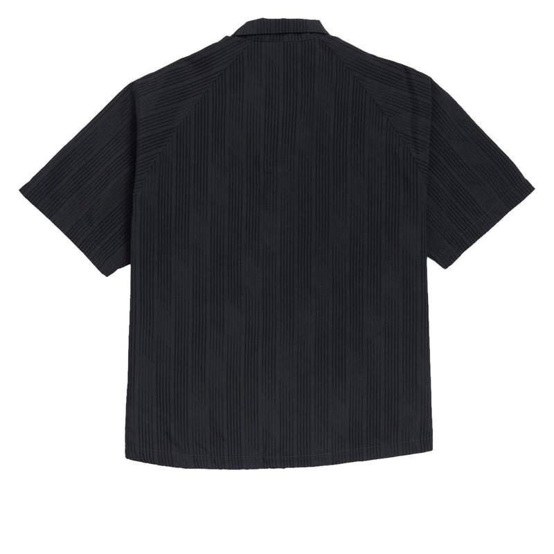 Skate Lines Button Up Shirt - Carbon/Black/Lucid Ray Blue