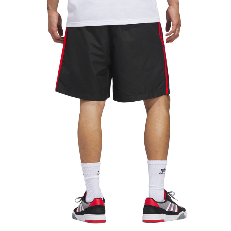 Skate Water Shorts - Black/White/Red