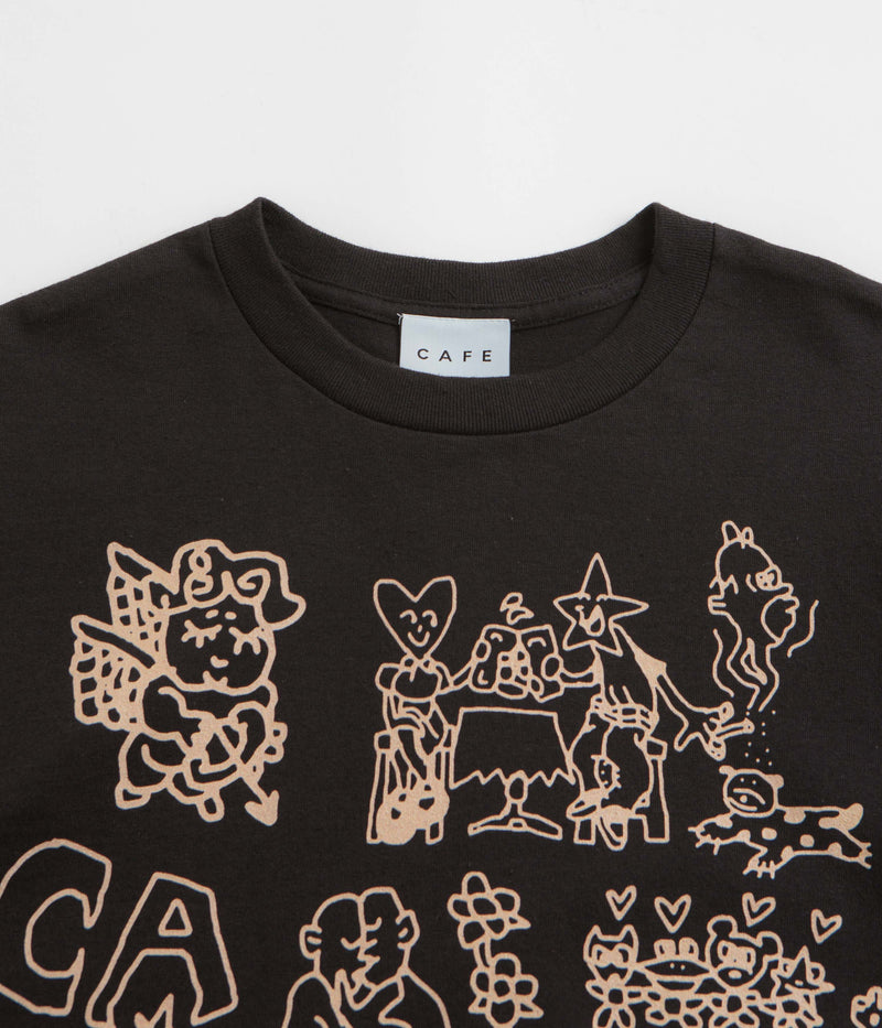 Skateboard Cafe Ethan T-Shirt in Black