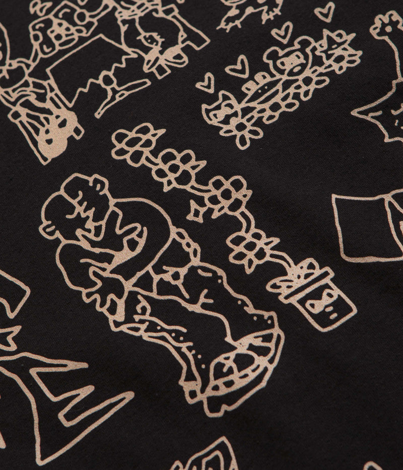 Skateboard Cafe Ethan T-Shirt in Black