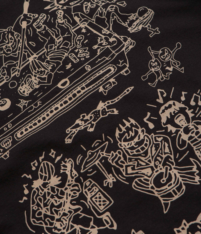 Skateboard Cafe Ethan T-Shirt in Black