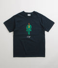 Skateboard Cafe Suited T-Shirt in Navy