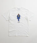 Skateboard Cafe Suited T-Shirt in White