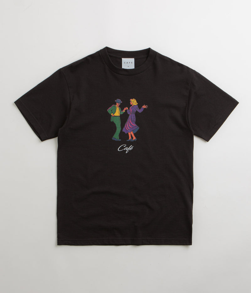 Skateboard Cafe Swing T-Shirt in Black