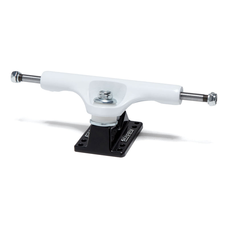 Slappy ST1 Classic Skateboard Trucks - White/Black - 8.25"