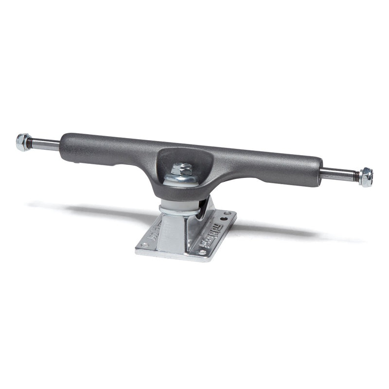 Slappy ST1 Hollow Lights Skateboard Trucks - Gunmetal/Polished - 10.00"