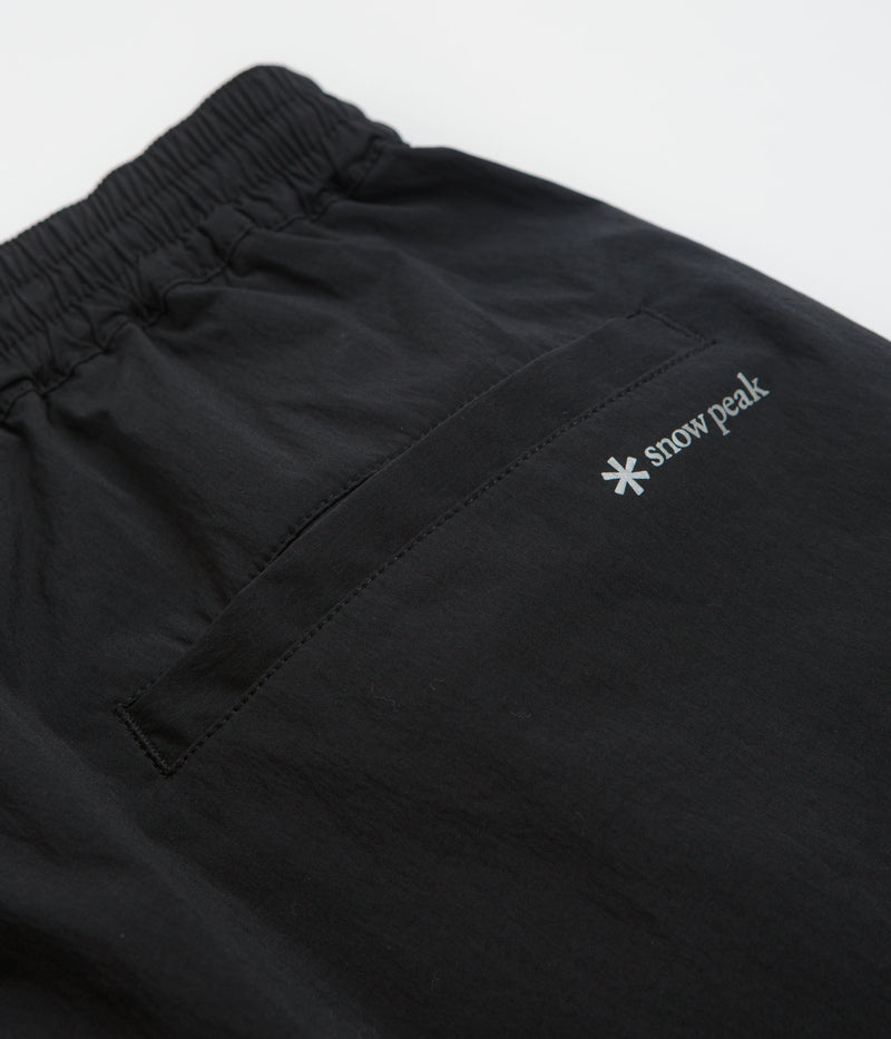 Snow Peak NSD Easy Shorts in Black