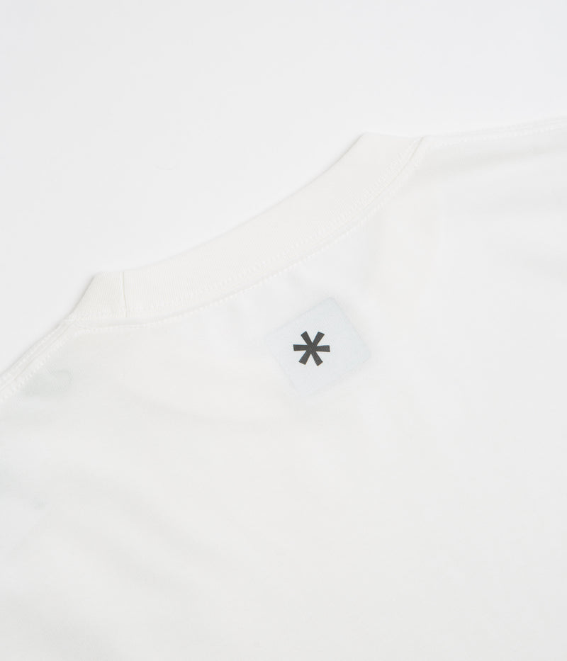 Snow Peak NSD Logo Long Sleeve T-Shirt in Off White