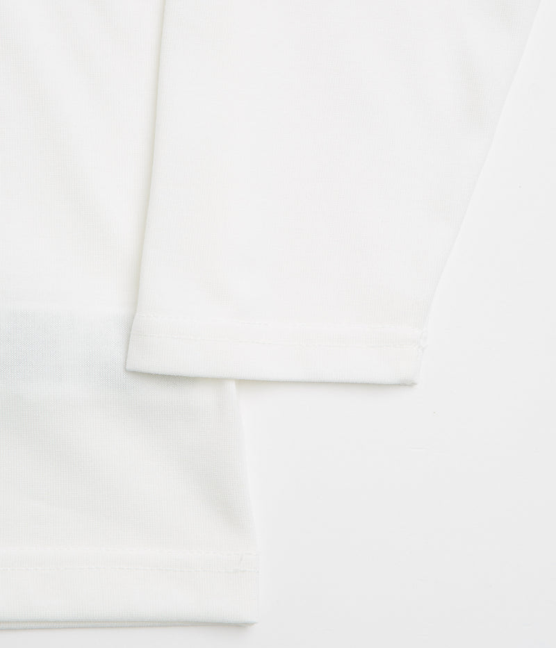 Snow Peak NSD Logo Long Sleeve T-Shirt in Off White