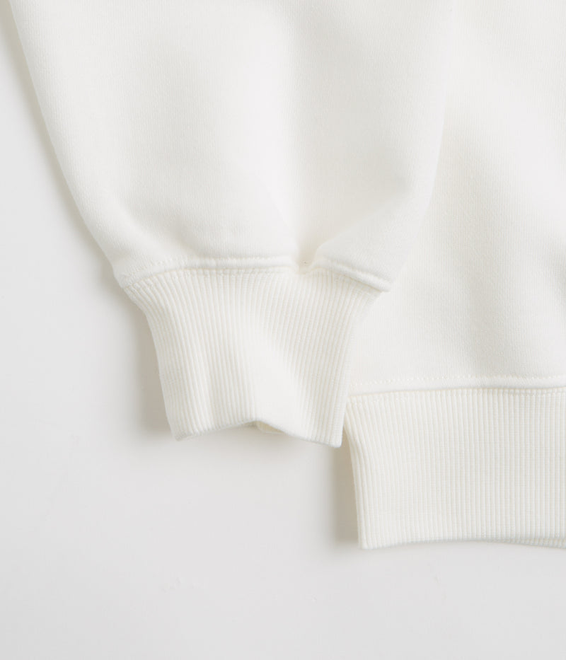 Snow Peak NSD Square Logo Hoodie in Off White