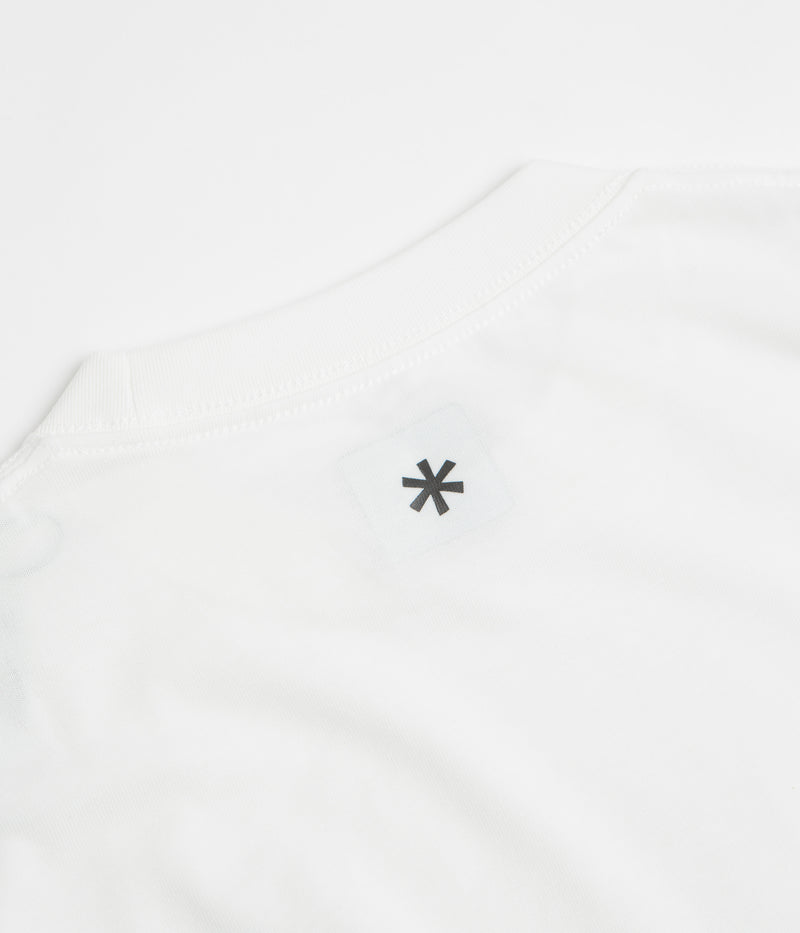 Snow Peak NSD Square Logo T-Shirt in Off White
