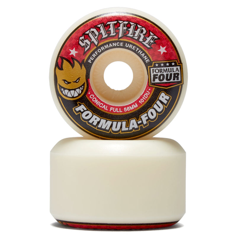 Spitfire F4 101d Conical Full Skateboard Wheels - 56mm
