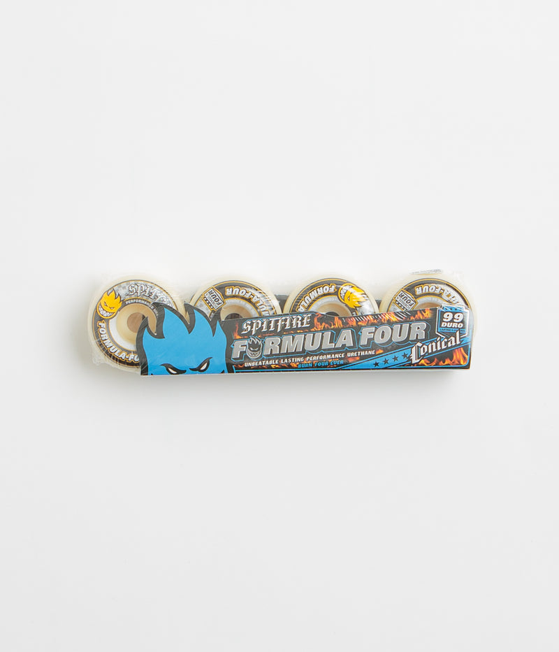 Spitfire Formula Four Conical 99DU Wheels in Natural and 56mm