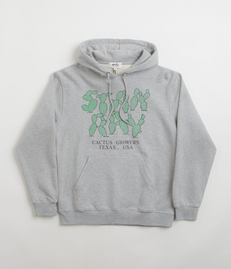 Stan Ray Growers Hoodie in Grey Marl