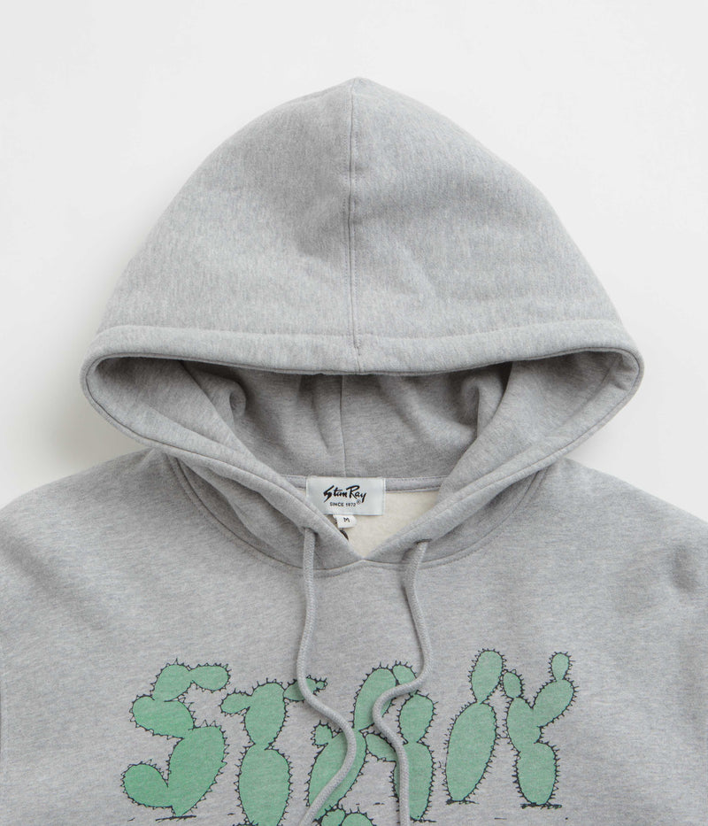 Stan Ray Growers Hoodie in Grey Marl