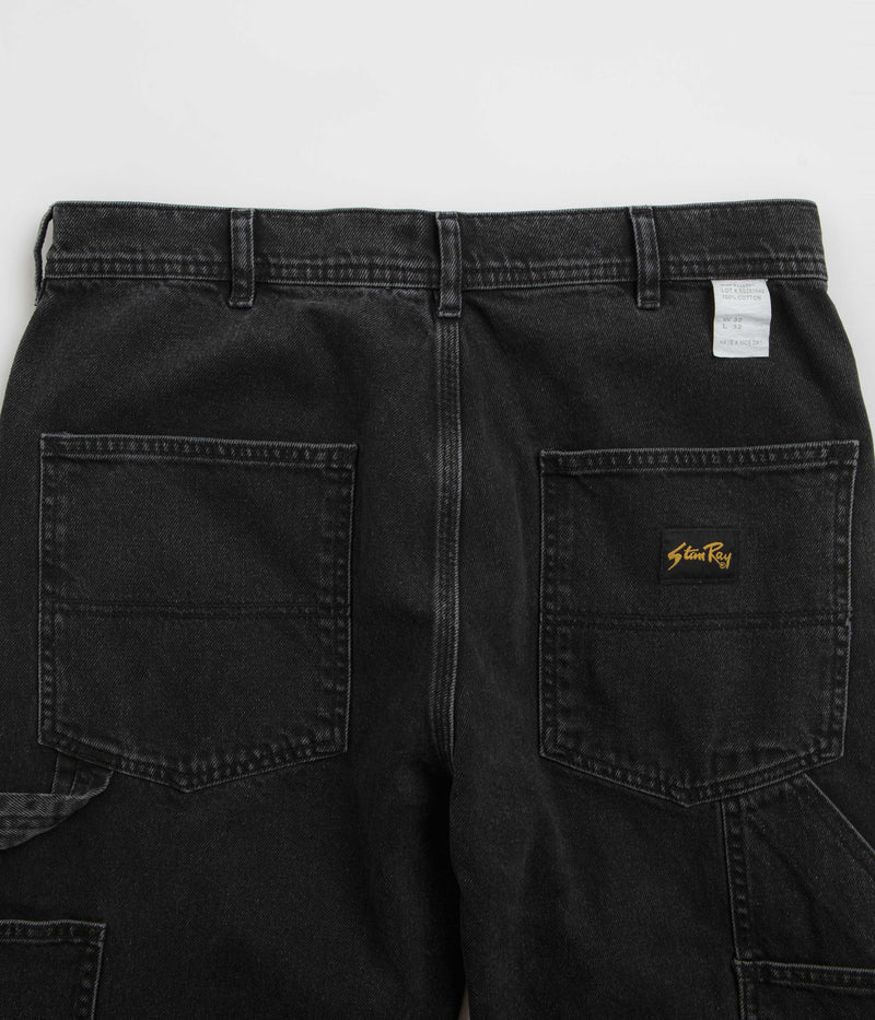 Stan Ray OG Painter Pants in Washed Black Denim