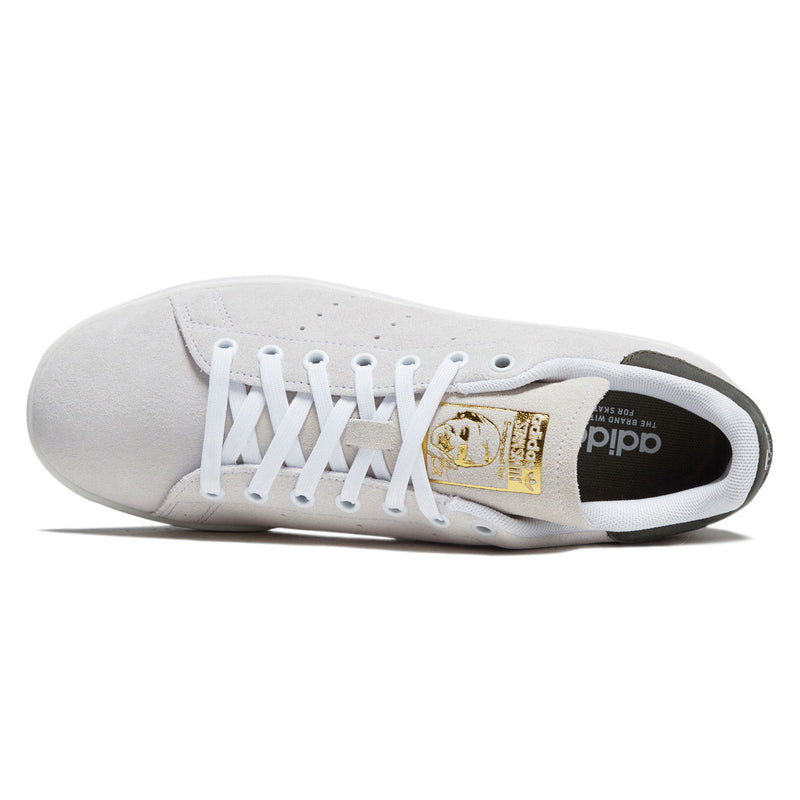Stan Smith ADV Shoes - Crystal White/Olive Strata/Gold Metallic
