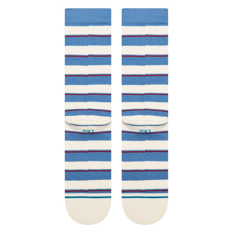Stance Striped It Crew Socks - Capriblue