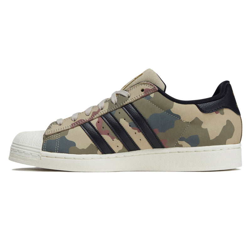 Superstar ADV Shoes - Khaki/Core Black/Chalk White