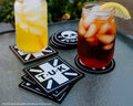 HA01 T.U.K. Square Logo Coaster 4-Pack HA01-OS