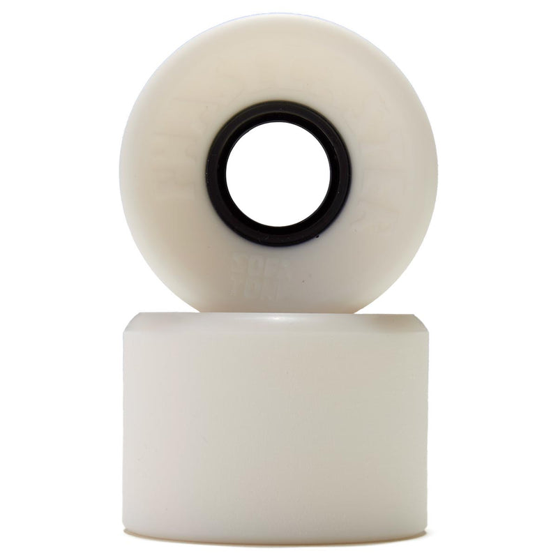 The Heated Wheel Phasecaster Sofa Tone 78a Cruiser Skateboard Wheels - White - 56mm