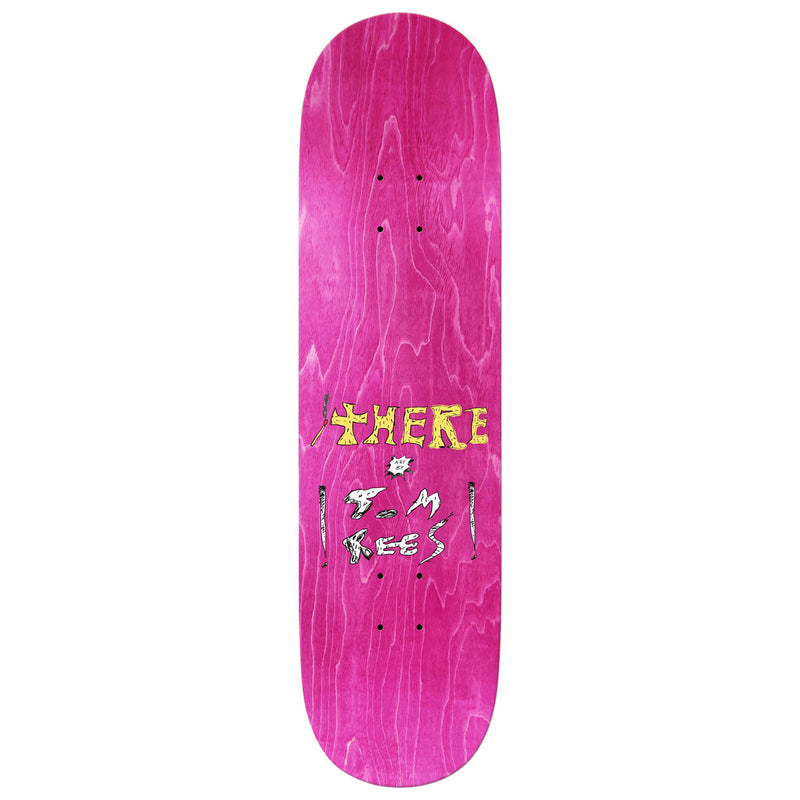 There Team Detritus Skateboard Deck - Beige - 8.12"