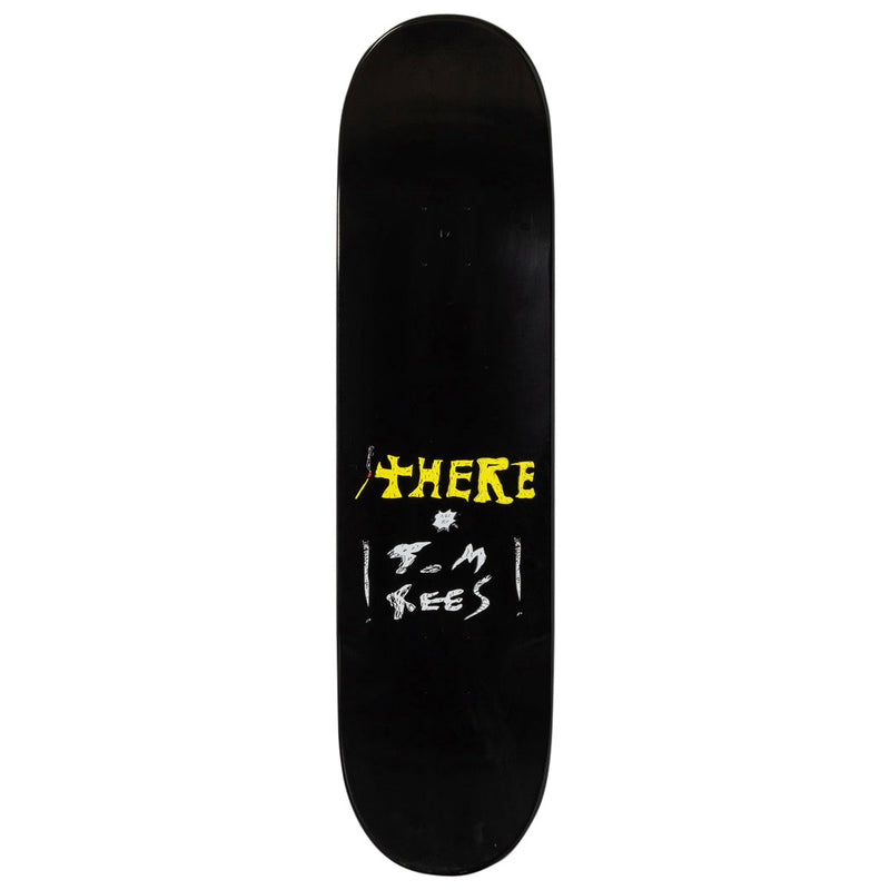 There Team Moth Skateboard Deck - Black - 8.25"