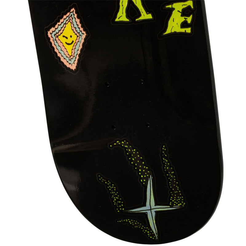 There Team Moth Skateboard Deck - Black - 8.25"