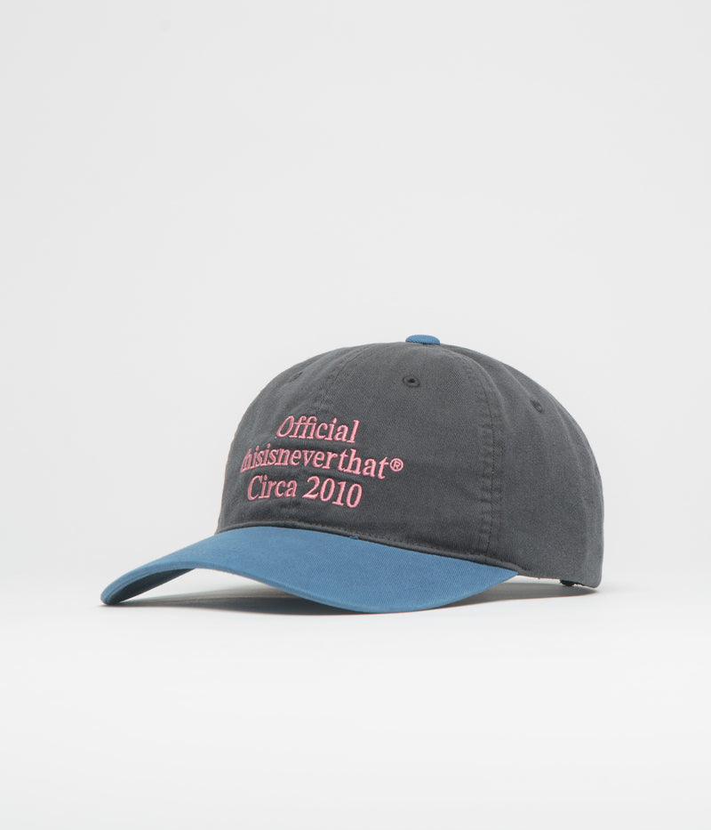 thisisneverthat Times Cap in Charcoal