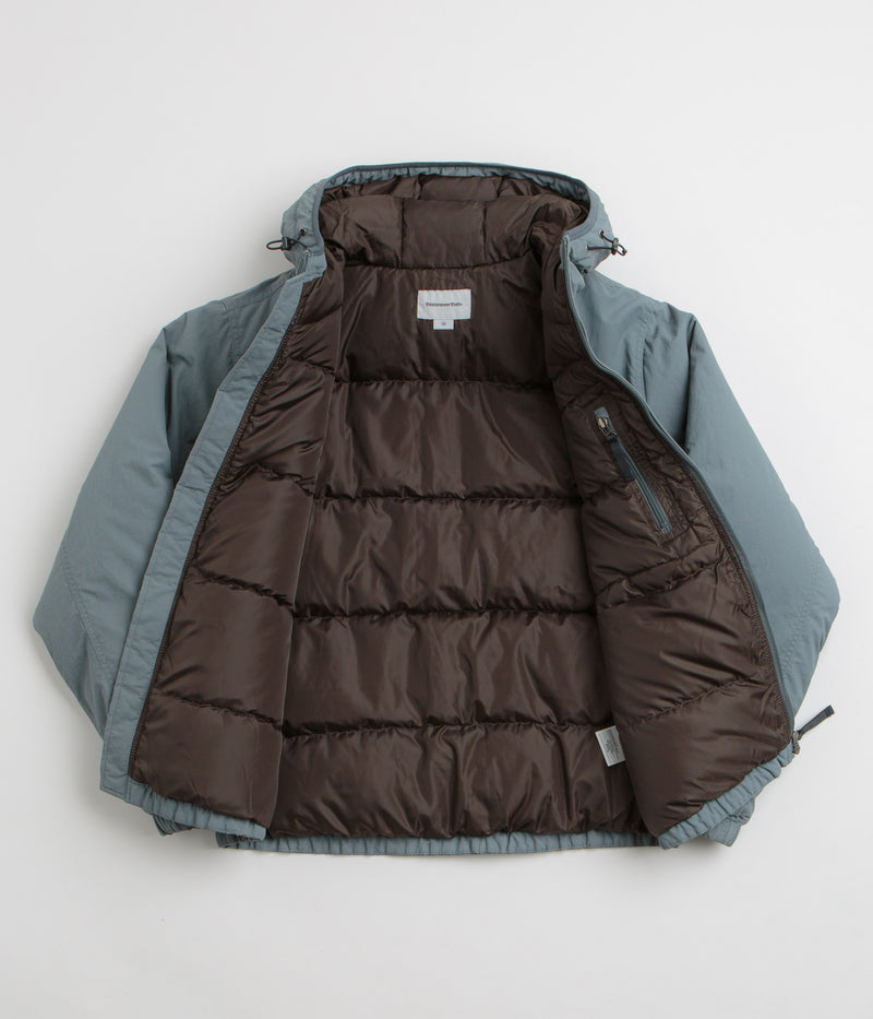 thisisneverthat Washed Down Puffer Jacket in Slate