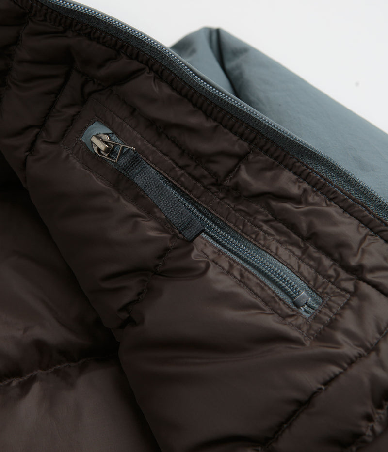 thisisneverthat Washed Down Puffer Jacket in Slate