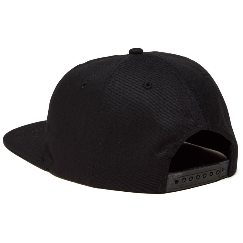 Thrasher Calligraphy Snapback Hat - Black