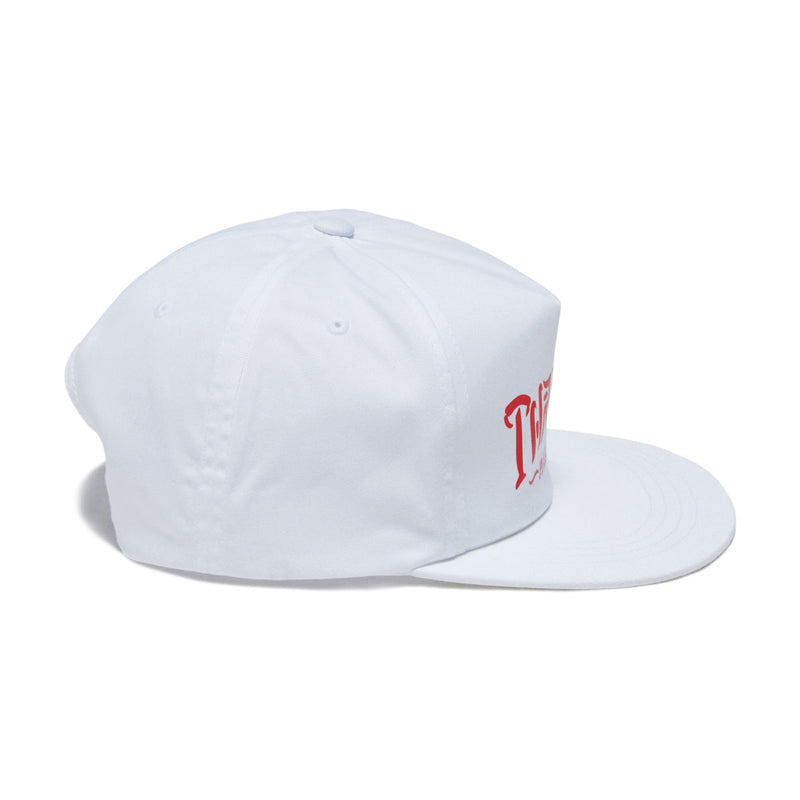 Thrasher Thrash & Destroy Snapback Hat - White