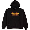 Thrasher Youth Flame Logo Hoodie - Black