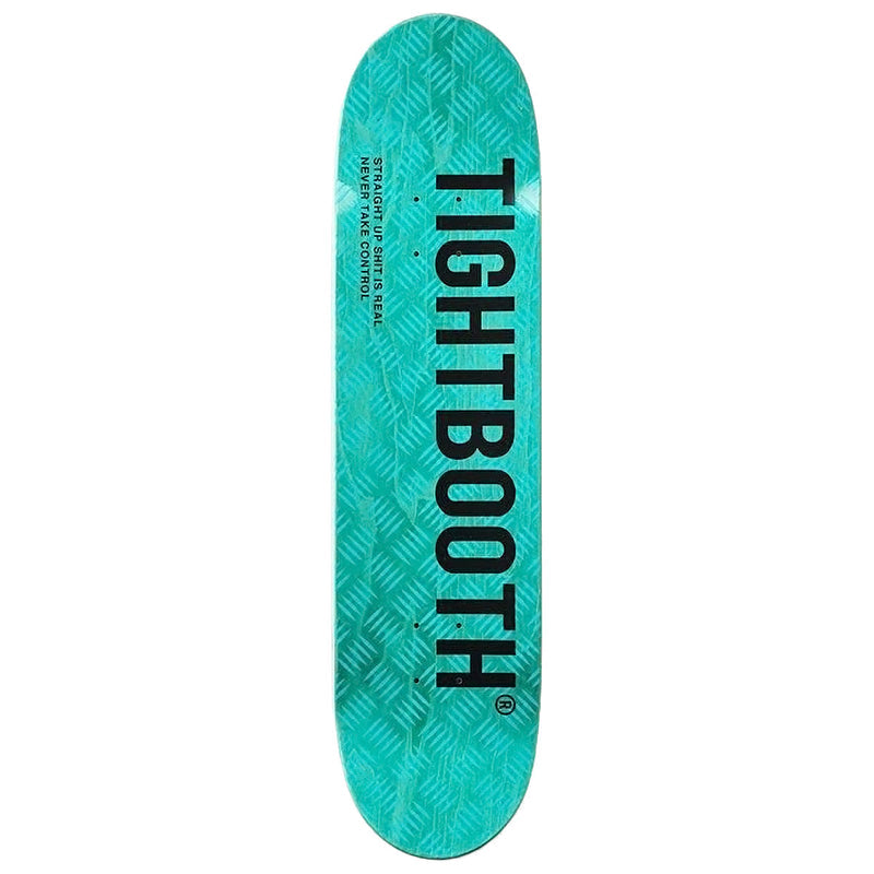 Tightbooth CP Logo Skateboard Deck - Green - 8.38"