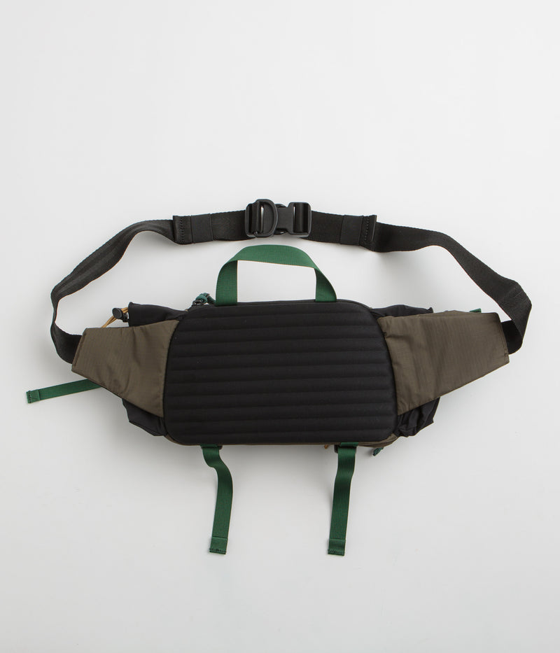 Topo Designs Mountain Hydro Hip Pack in Woodland and Terracotta