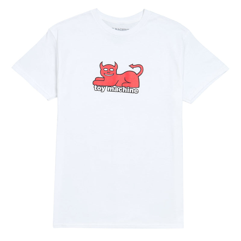 Toy Machine Devil Cat T-Shirt - White