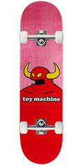 Toy Machine Monster Skateboard Complete - Assorted Stains - 8.25"