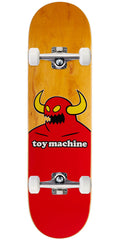Toy Machine Monster Skateboard Complete - Assorted Stains - 8.375"